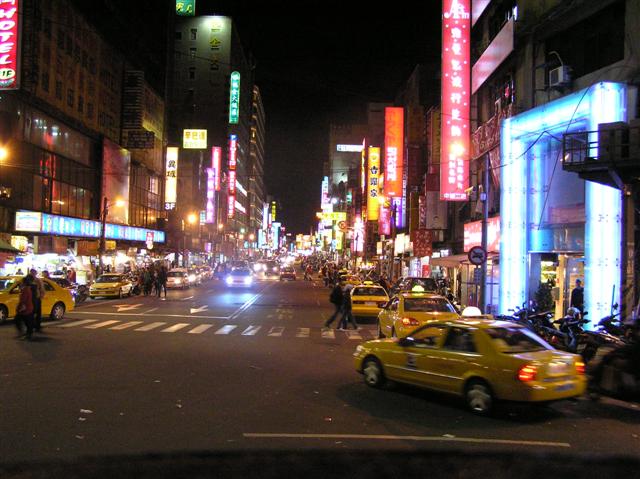 Have you ever seen a taxi turn into a street?